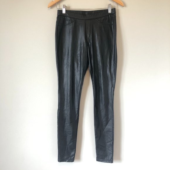 Faux Leather Leggings - Picture 1 of 4